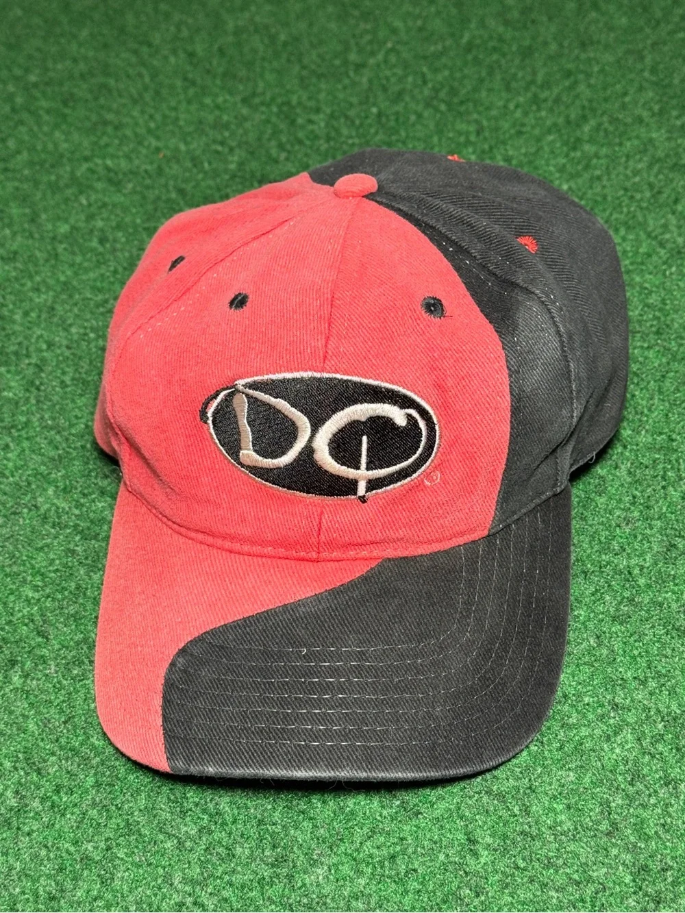 Dairy Queen Vintage Hat RARE Strap Back 90s Restaurant Cap Swirl Twist